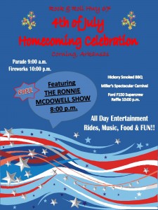 Rock N' Roll Highway 67 July 4th Homecoming Celebration
